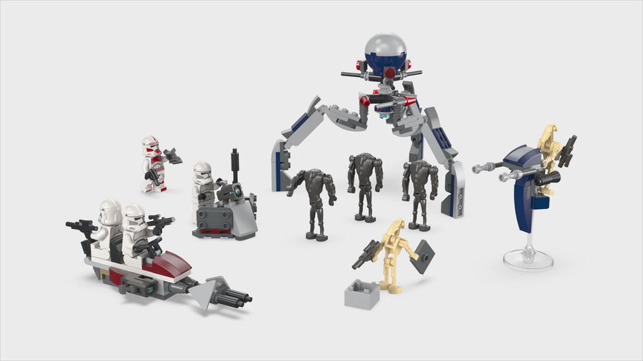 75372 | LEGO® Star Wars™ Clone Trooper™ & Battle Droid™ Battle Pack
