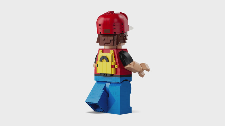 40868 | LEGO® Pokémon™ Up-Scaled Red Minifigure