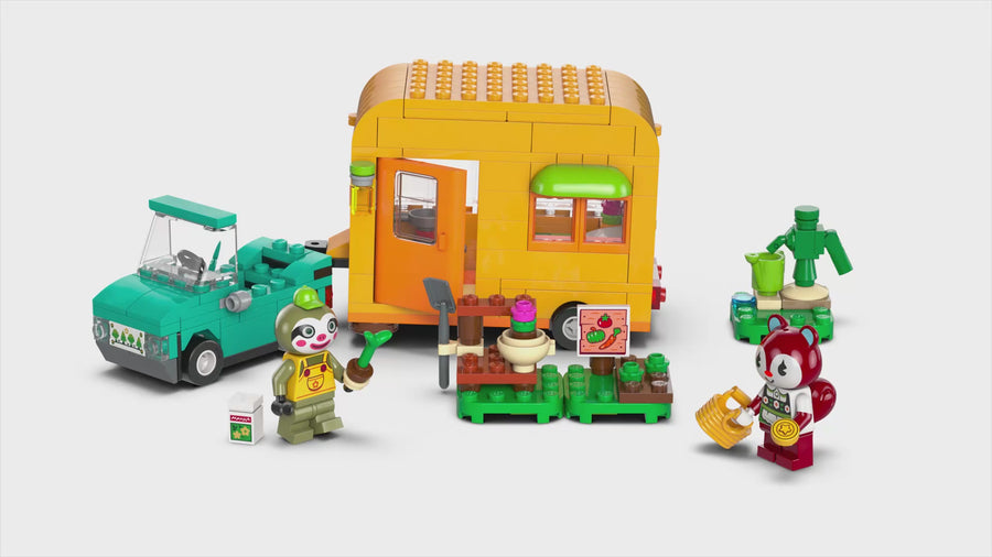 77054 | LEGO® Animal Crossing™ Leif's Caravan & Garden Shop