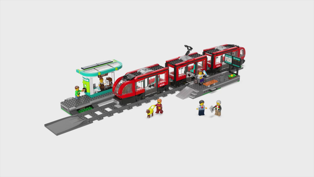 60423 | LEGO® City Downtown Streetcar and Station Sets City