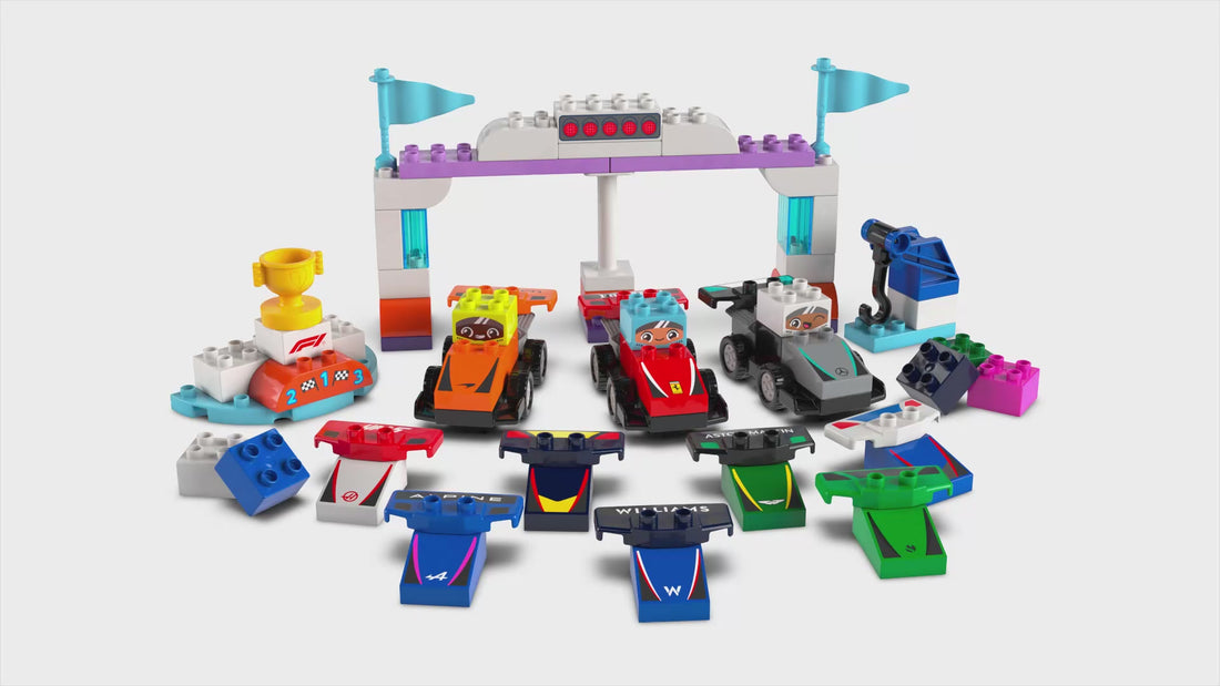 10445 | LEGO® DUPLO® F1® Team Race Cars & Drivers Sets DUPLO