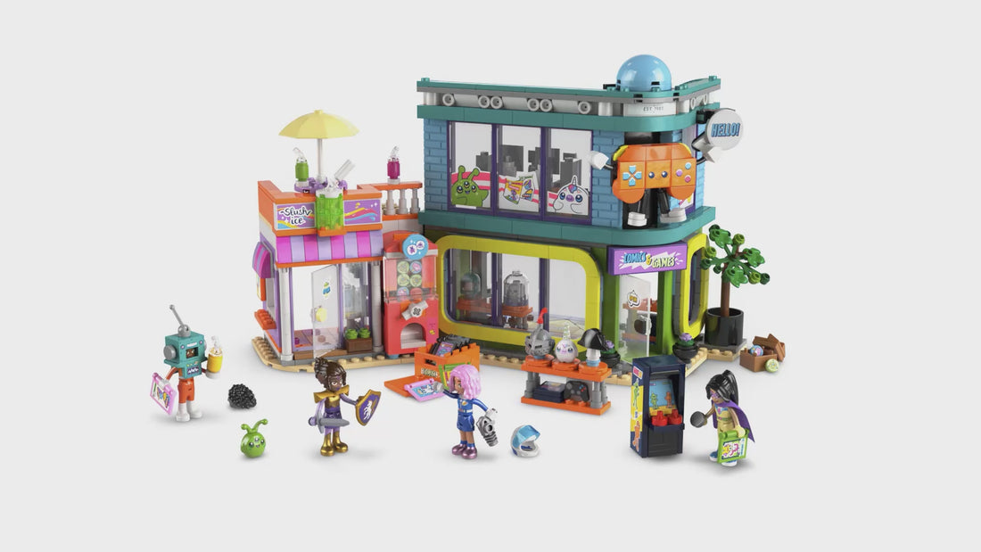 42674 | LEGO® Friends Comic Book and Game Shop Sets Friends