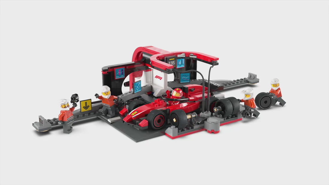 60443 | LEGO® City F1® Pit Stop & Pit Crew with Ferrari Car Sets City