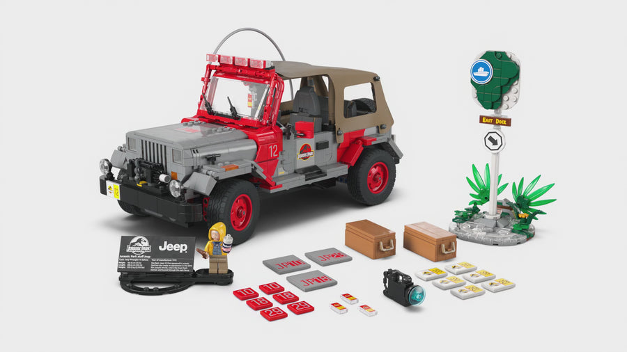 77984 | LEGO® Jurassic World™ Jurassic Park Jeep® Wrangler Sets Jurassic World