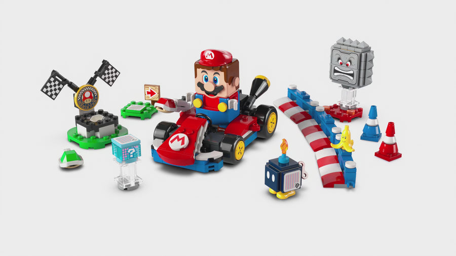 72043 | LEGO® Super Mario™ Mario Kart™ – Interactive LEGO® Mario™ & Standard Kart