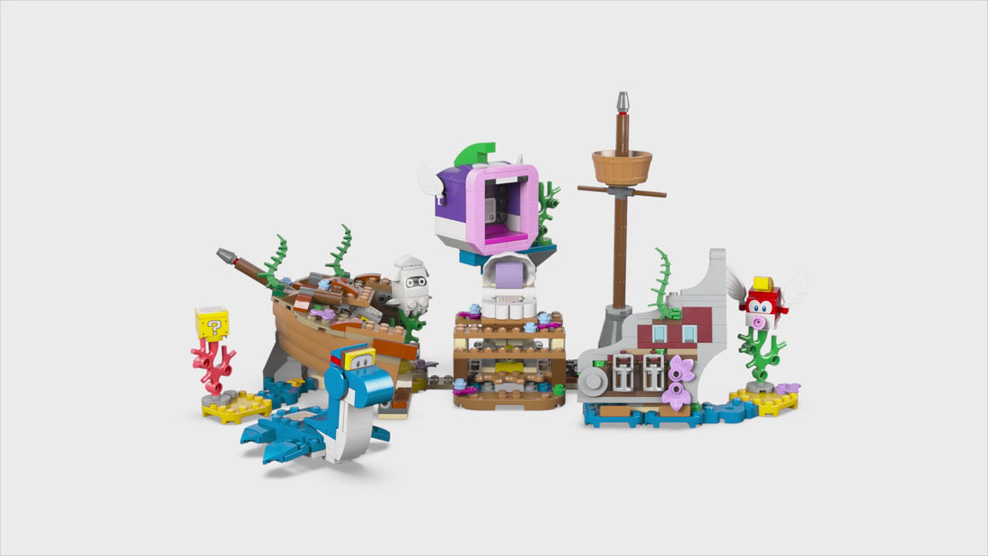 71432 | LEGO® Super Mario™ Dorrie's Sunken Shipwreck Adventure Expansion Set Sets Super Mario