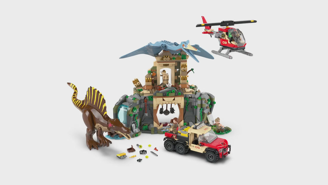 76976 | LEGO® Jurassic World™ Spinosaurus & Quetzalcoatlus Air Mission Sets Jurassic World