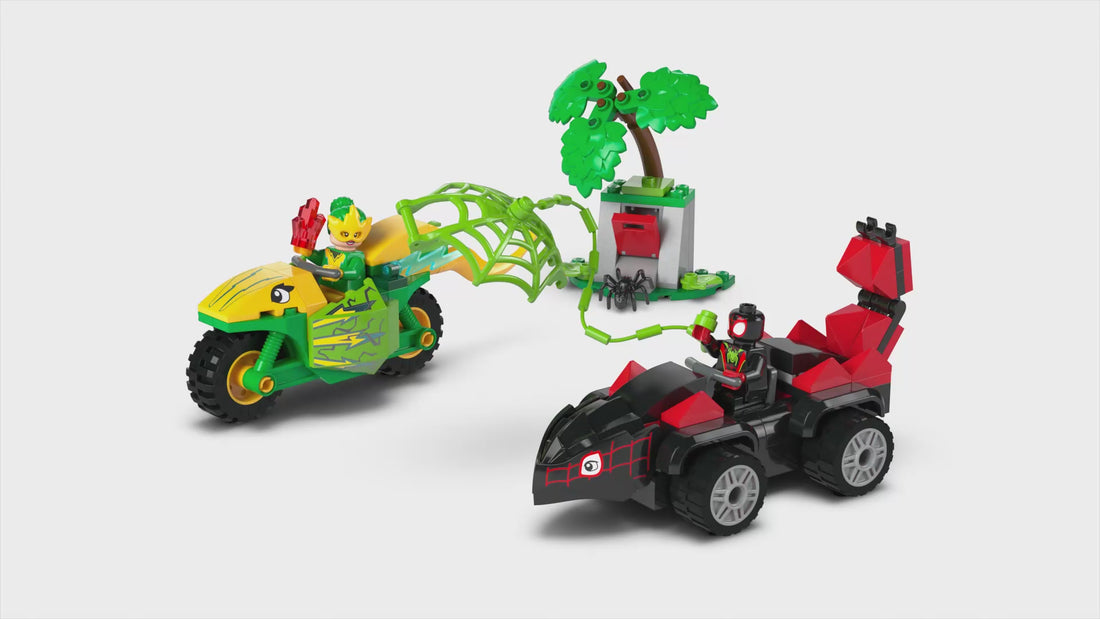 11198 | LEGO® Marvel Spin and Electro Dinosaur Vehicle Chase Sets Marvel