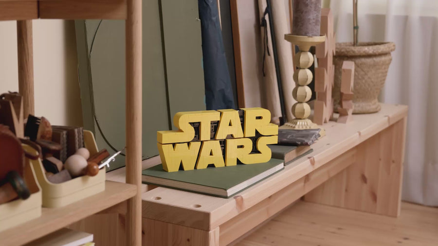 75407 | LEGO® Star Wars™ Brick-Built Star Wars™ Logo Decor Star Wars
