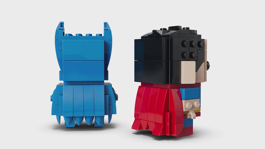 40859 | LEGO® BrickHeadz™ Golden Age Superman™ and Batman™ Figures Sets BrickHeadz