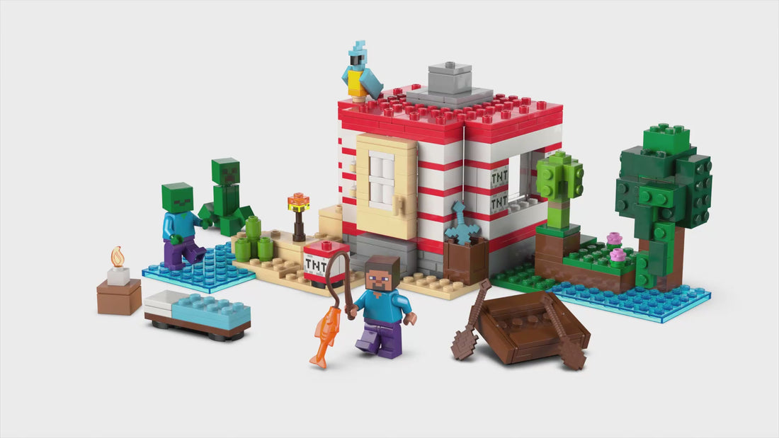 21275 | LEGO® Minecraft® The TNT Jungle House Sets Minecraft