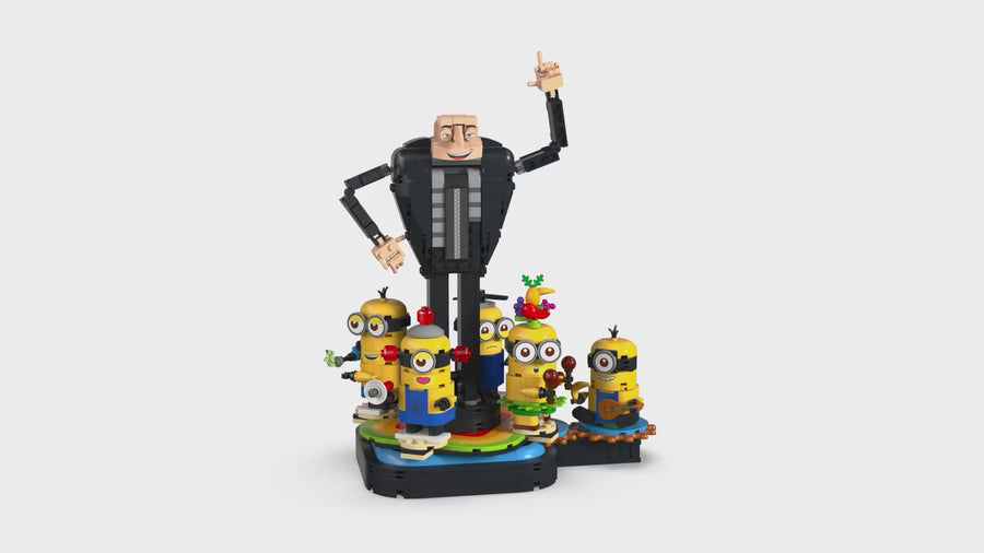 75582 | LEGO® Despicable Me Brick-Built Gru and Minions
