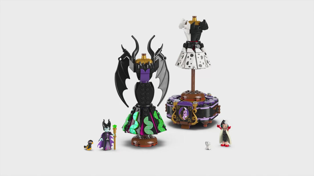 43262 | LEGO® Disney™ Maleficent's and Cruella De Vil's Dresses Sets Disney