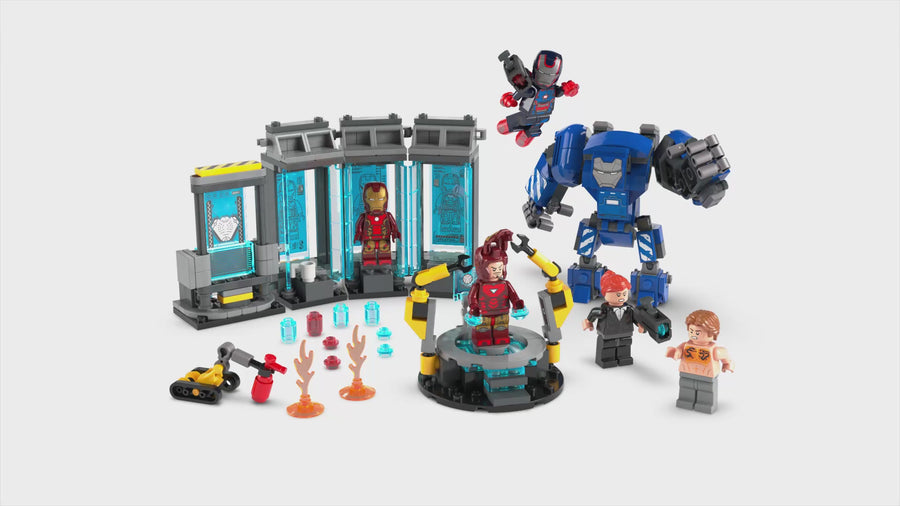 76315 | LEGO® Marvel Iron Man's Laboratory: Hall of Armour