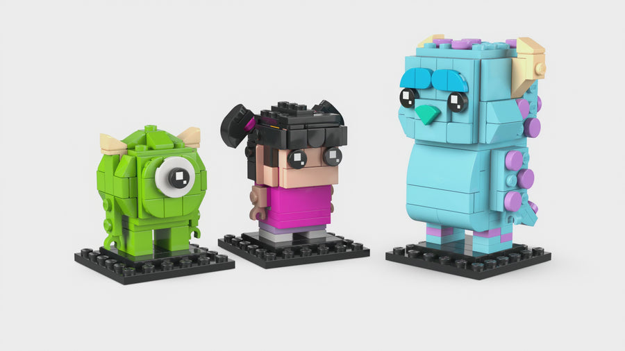 40861 | LEGO® BrickHeadz™ Sulley, Mike and Boo Figures Sets BrickHeadz