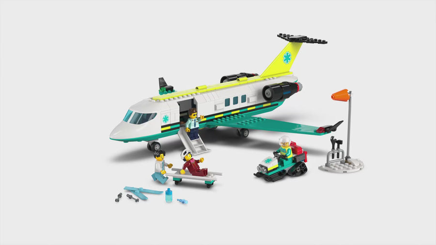 60465 | LEGO® City Emergency Air Ambulance Airplane