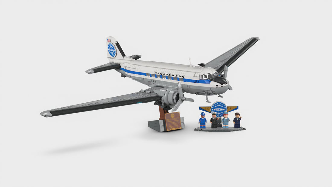 11378 | LEGO® ICONS™ Douglas™ DC-3™ PAN AM® Airliner Sets ICONS