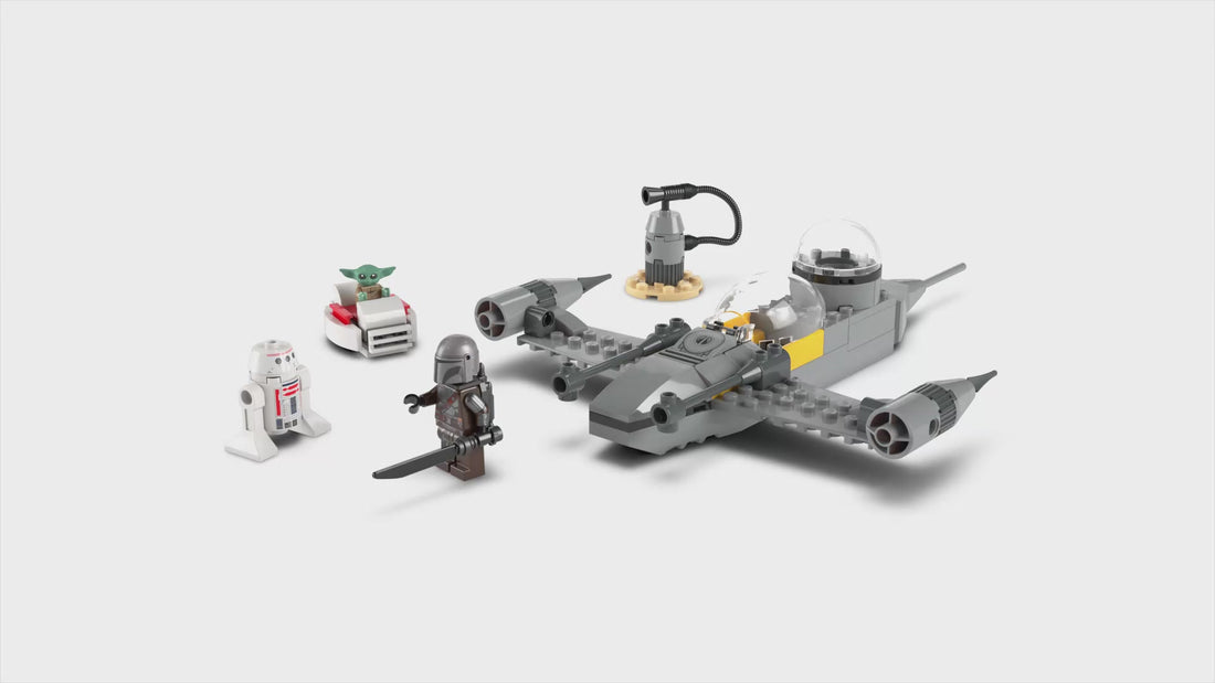 75410 | LEGO® Star Wars™ Mando and Grogu's N-1 Starfighter™ Sets Star Wars