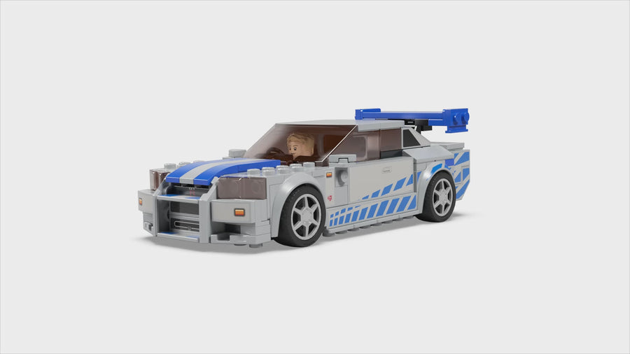 76917 | LEGO® Speed Champions 2 Fast 2 Furious Nissan Skyline GT-R (R34)
