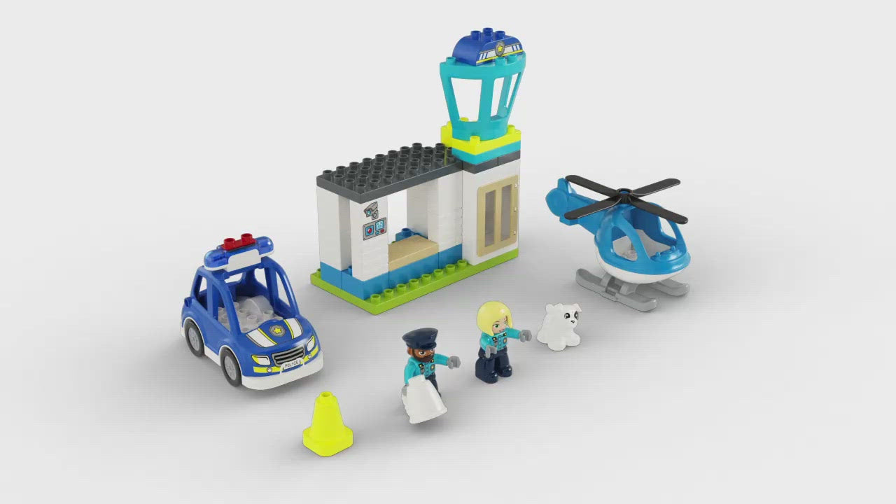 10959 | LEGO® DUPLO® Rescue Police Station & Helicopter
