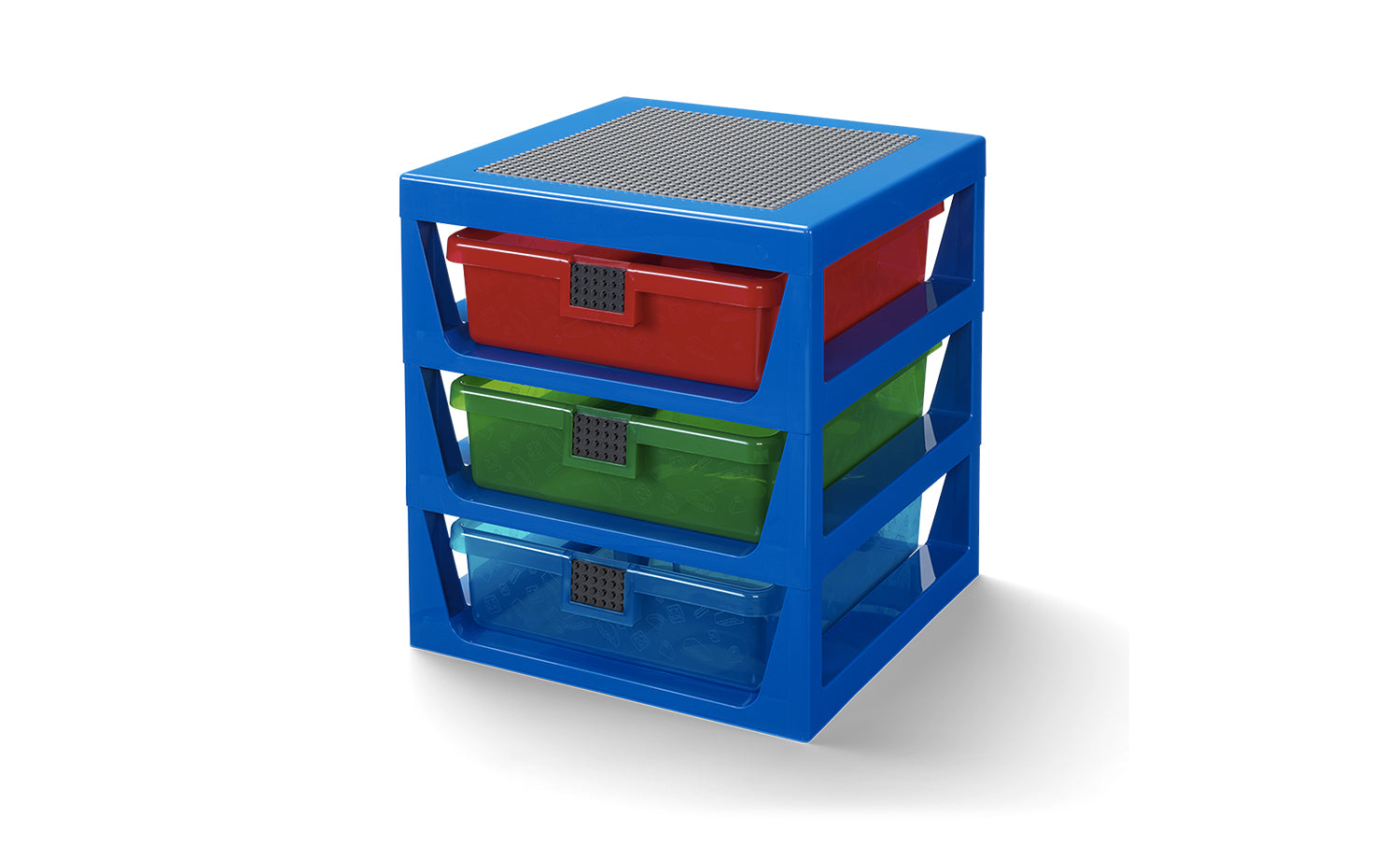 5005875 | LEGO® 3 Drawer Storage Rack - Blue – LEGO Certified Stores