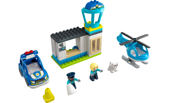 10959 | LEGO® DUPLO® Rescue Police Station & Helicopter