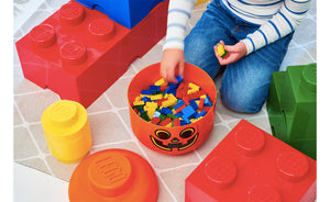 20809 | LEGO® Storage Head (Large) – Pumpkin