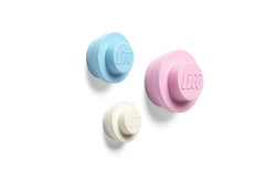 61736 | LEGO® Wall Hangers (Set of 3 - L.Blue,L.Pink,White)